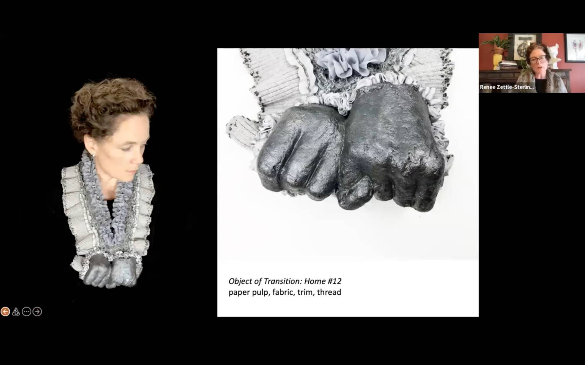 Screenshot image of a Zoom lecture.